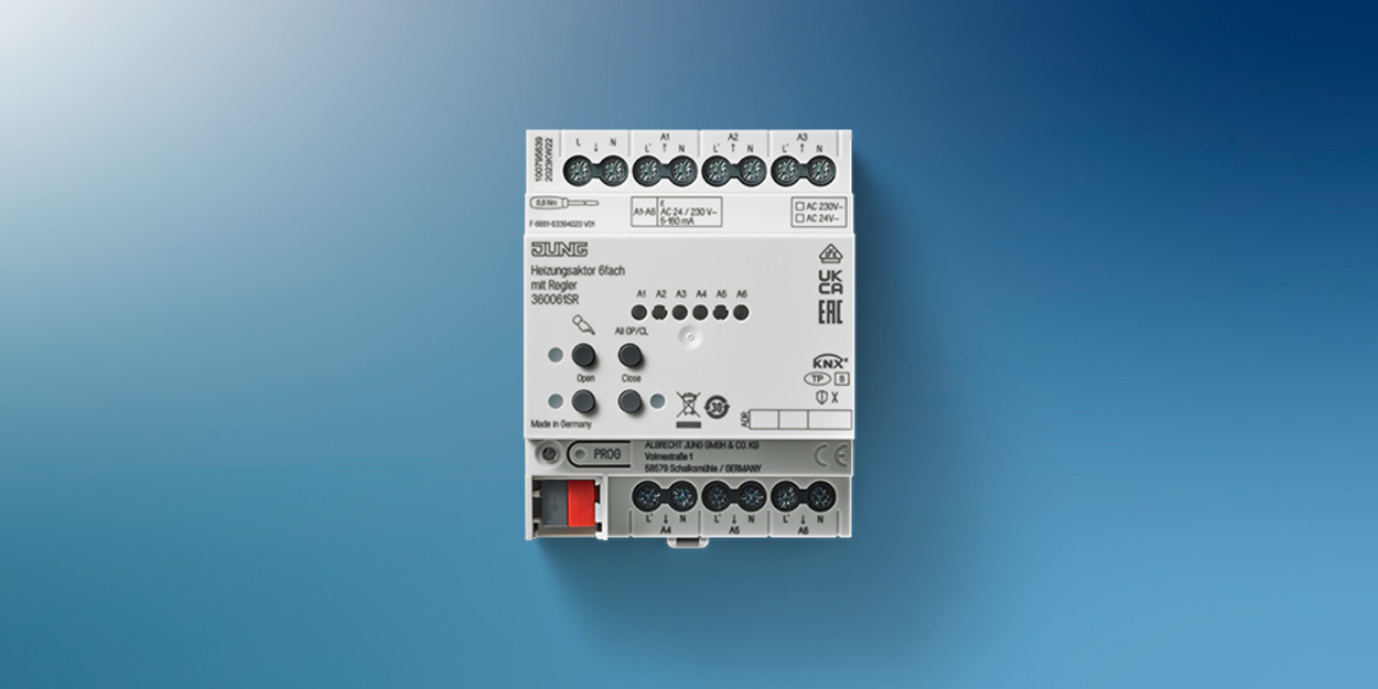 KNX Heizungsaktor 6-fach bei Elektro Brehm GmbH in Alzenau-Hörstein