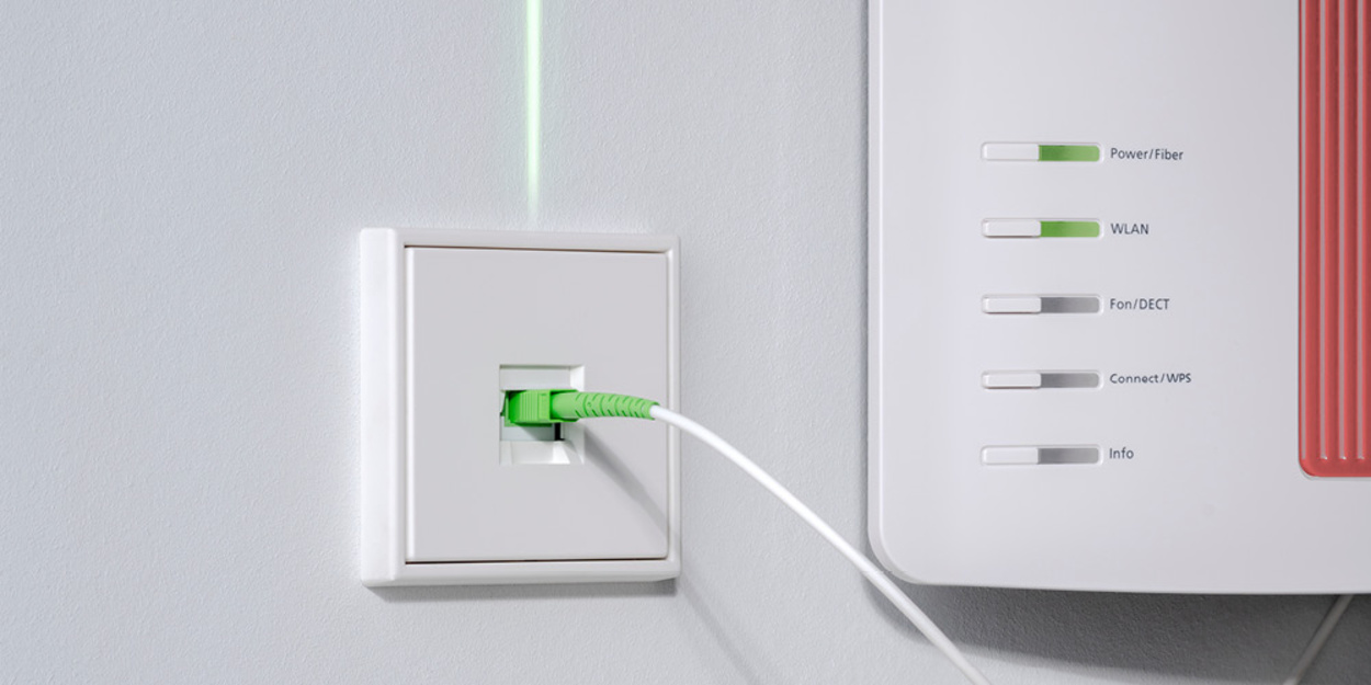 Die neuen Glasfaser-Anschlussdosen bei Elektro Brehm GmbH in Alzenau-Hörstein