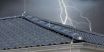 Äußerer Blitzschutz bei Elektro Brehm GmbH in Alzenau-Hörstein